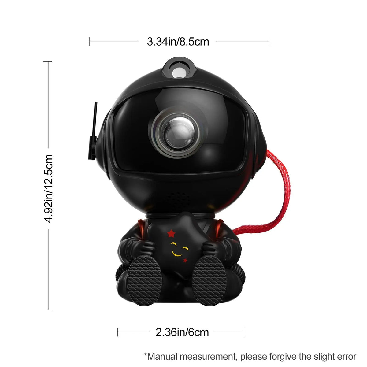 Black Astronaut Galaxy LED Projector 