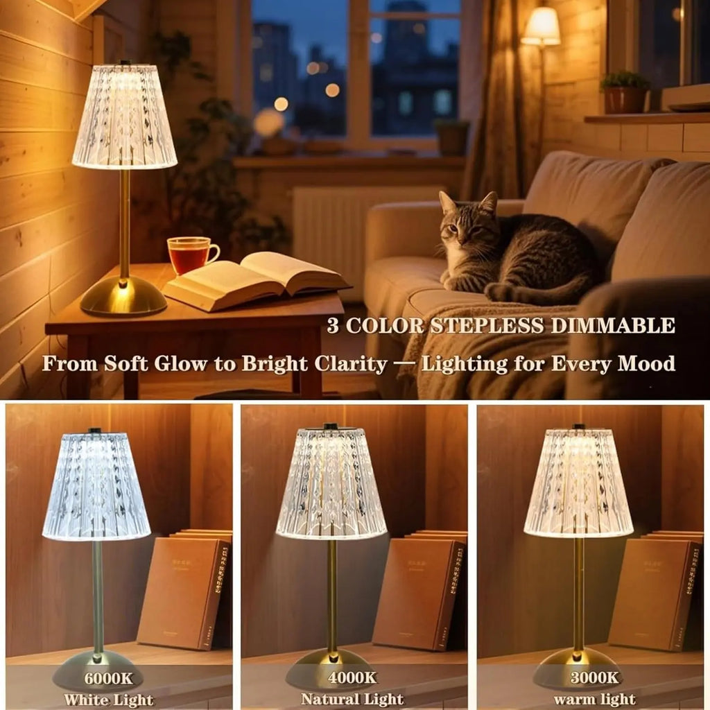 La Belle Cordless Table Lamp