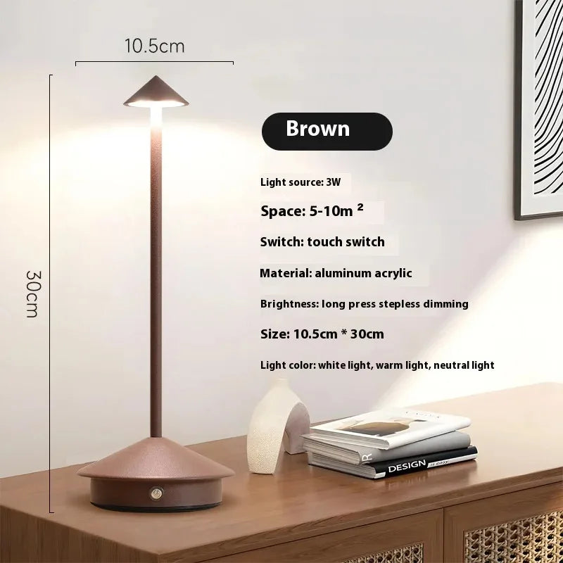 Table Lamp Dining Led Desk Lamp Hotel Coffee Pina Cordless Table Lamp Living Room Bedside Lamp Decorative Desk Lamp