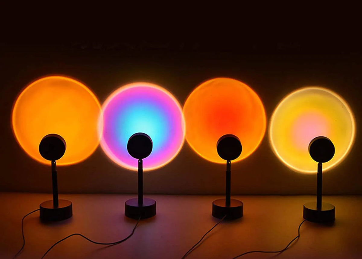 Multicolor Sunset USB Mood Lamp 