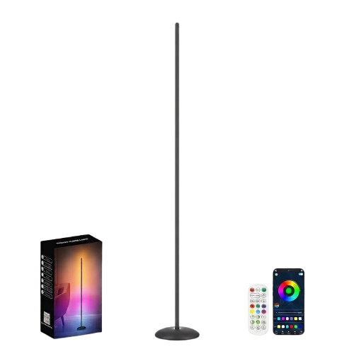 RGB LED Corner Floor Lamp 
