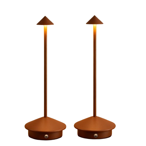 2-Pack Cordless Rechargeable Table Lamp 
