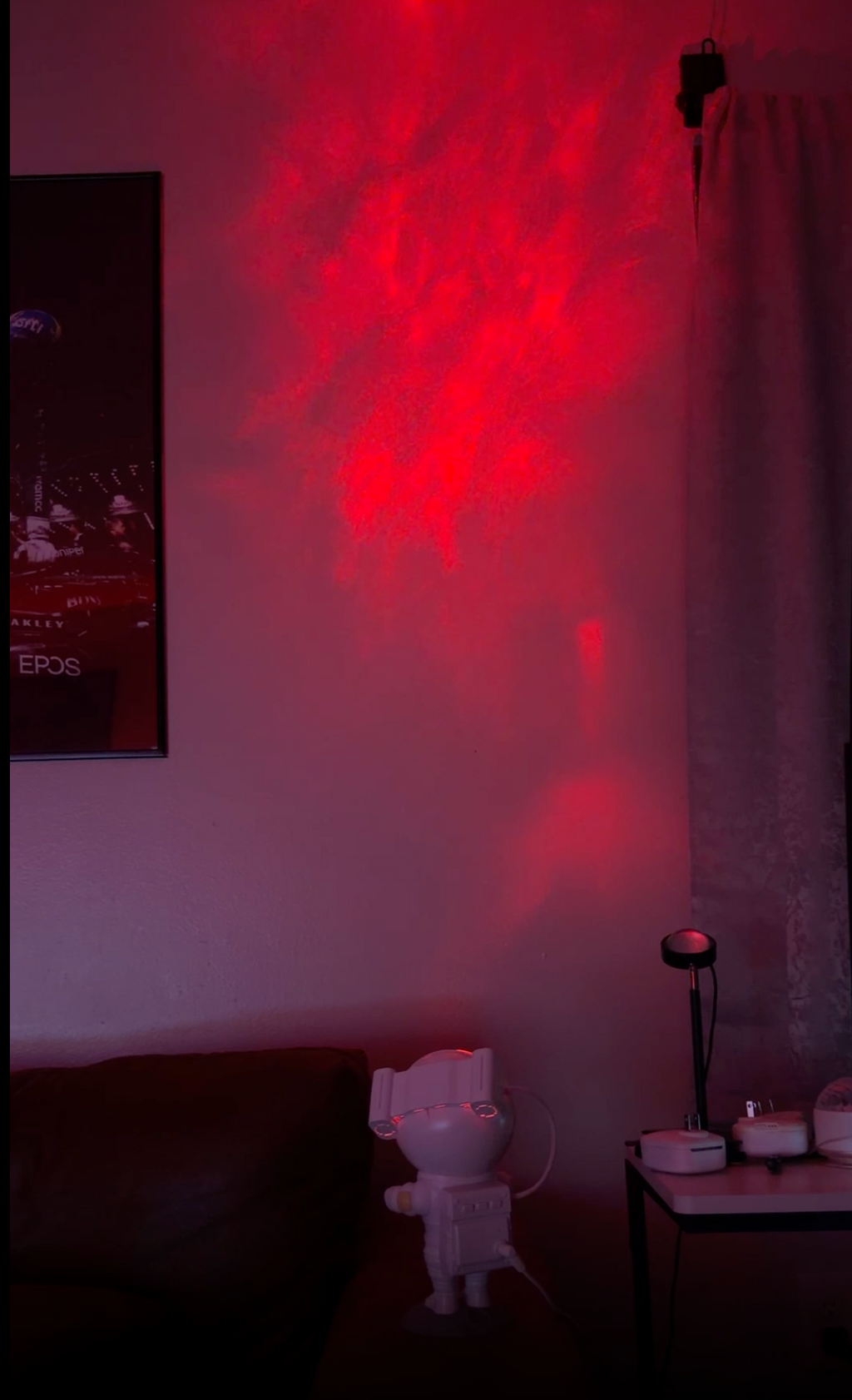 Night Light Astronaut Starry Sky LED Projector Star Ceiling Decoration Atmosphere Creating Lamp Bedrooms Living Room Kids Gift