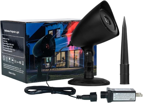 Red Skull Halloween Projector LED Light