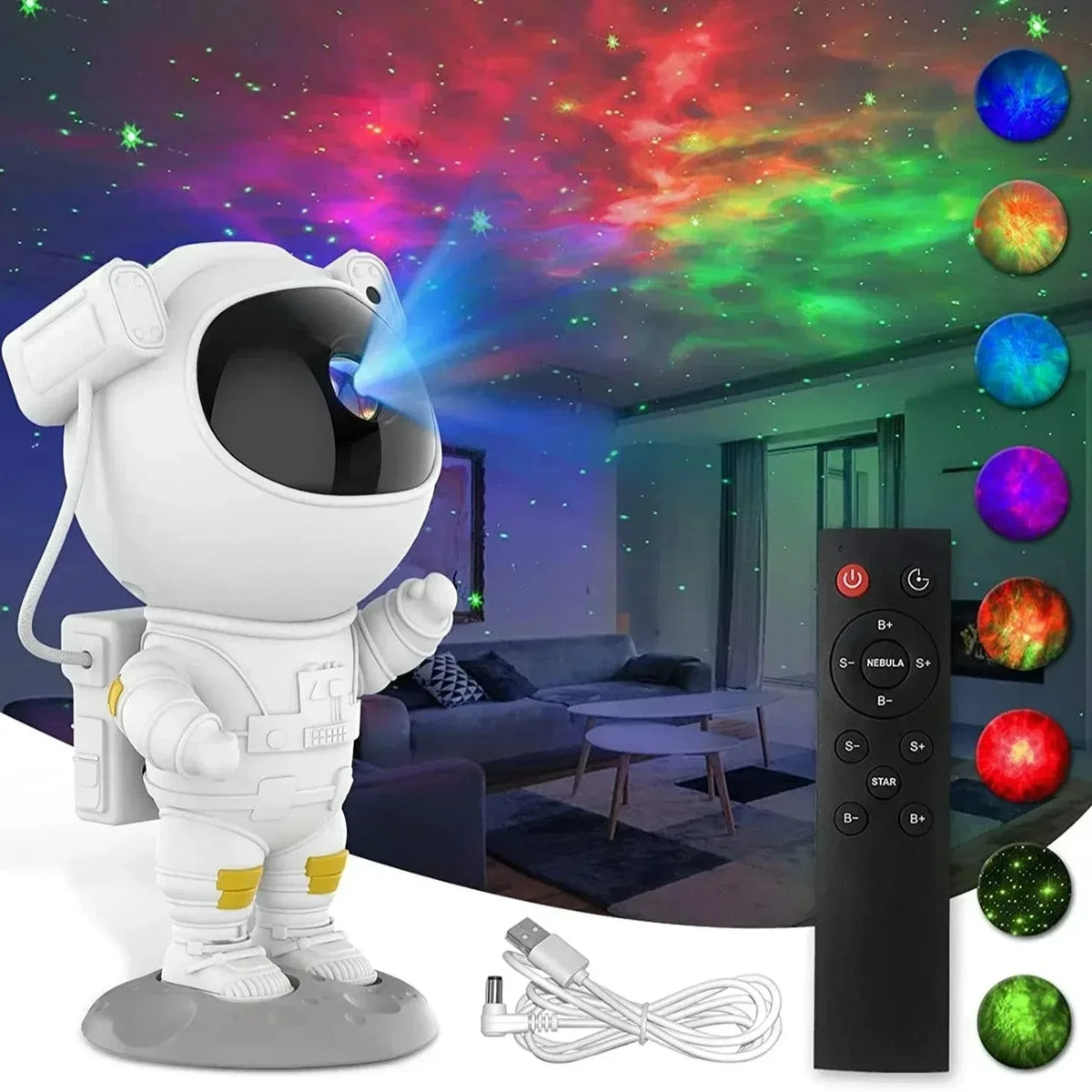 Astronaut Galaxy Projector 