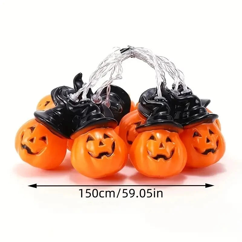 Halloween Pumpkin String Lights
