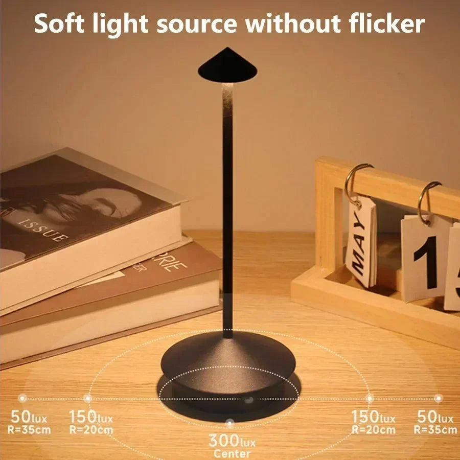 Table Lamp Dining Led Desk Lamp Hotel Coffee Pina Cordless Table Lamp Living Room Bedside Lamp Decorative Desk Lamp