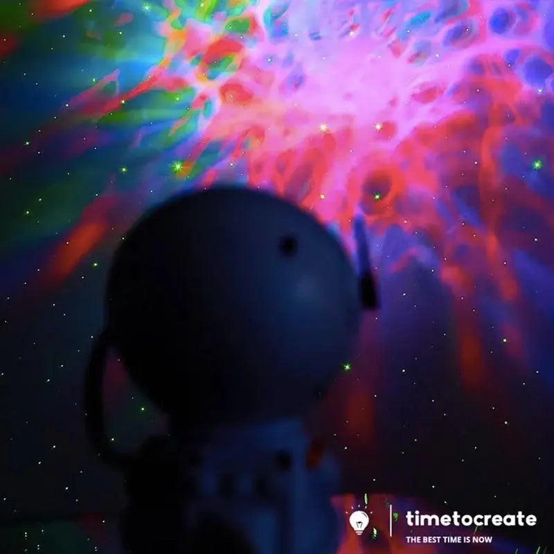 Black Astronaut Galaxy LED Projector 