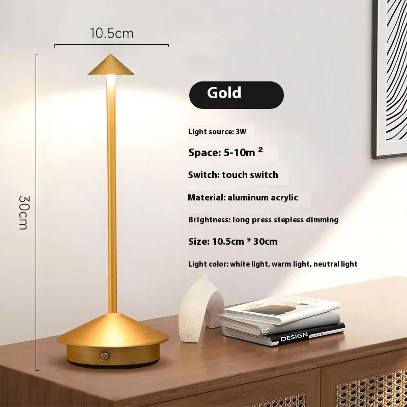 Table Lamp Dining Led Desk Lamp Hotel Coffee Pina Cordless Table Lamp Living Room Bedside Lamp Decorative Desk Lamp
