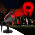Red Skull Halloween Projector LED Light