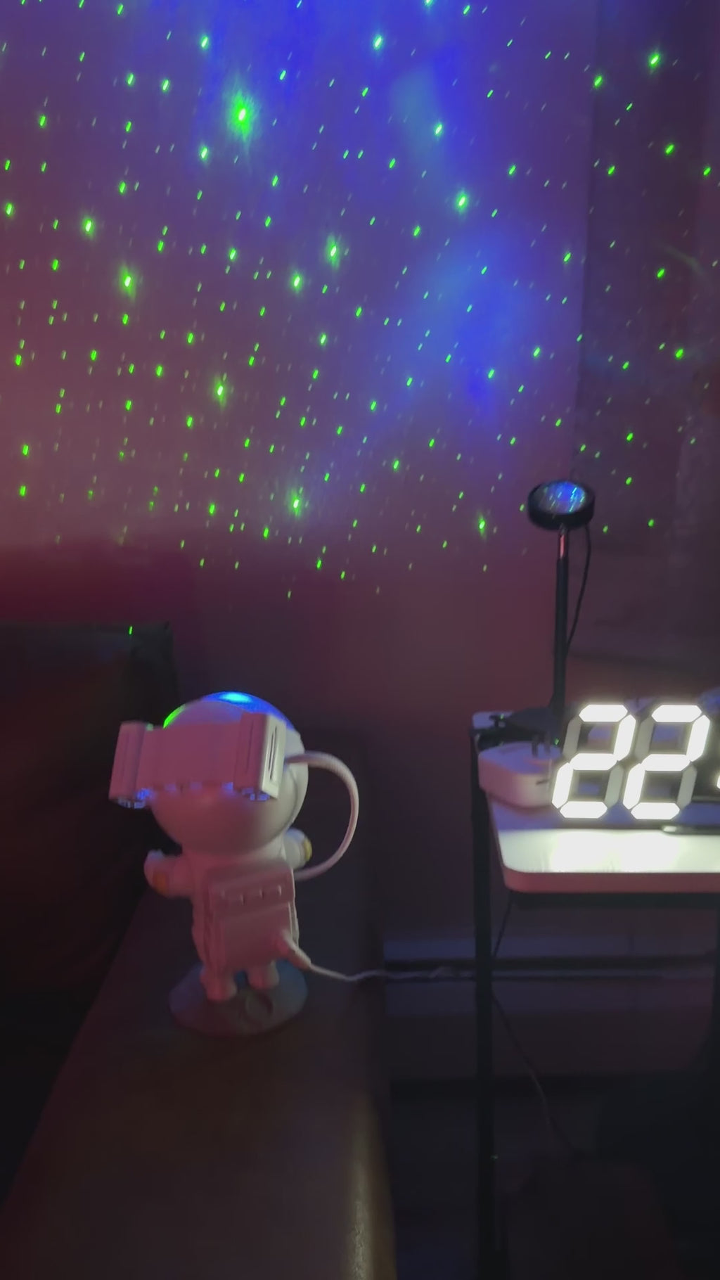 Astronaut Galaxy Projector Night Light